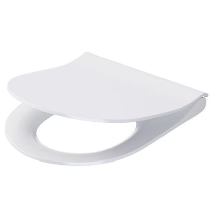 Cersanit K701-104 - Væghængt toilet med toiletsæde CITY OVAL keramik/hvid