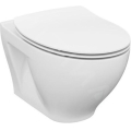 Cersanit K701-147 - Væghængt toilet med SAVIO-toiletsæde, keramik/hvid