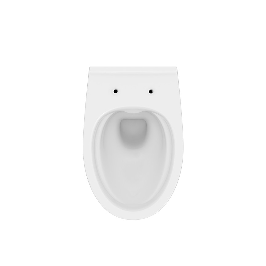 Cersanit K701-147 - Væghængt toilet med toiletsæde SAVIO keramik/hvid