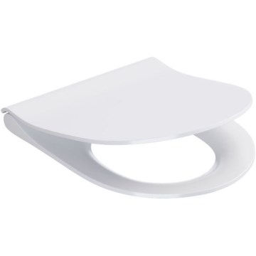 Cersanit K98-0146 - Toiletbræt CITY OVAL SoftClose hvid