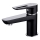 Cersanit S951-048 - Hane MILLE 13,4 cm sort + afløb