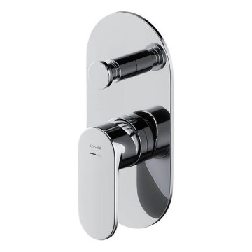 Cersanit S951-305 - Brusehane til skjult installation CREA skinnende krom