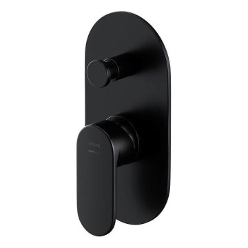 Cersanit S951-322 - Brusehane til skjult installation CREA sort