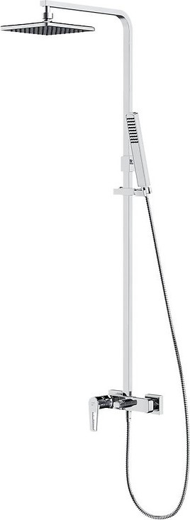 Cersanit S951-339 - MILLE brusesæt i blank krom