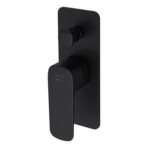 Cersanit S951-373 - Brusehane til skjult installation LARGA sort