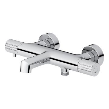 Cersanit S951-563 - Termostatisk badekarbatteri ZEN blank krom