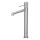 Cersanit S951-592 - Hane ZEN 32,2 cm skinnende krom