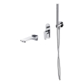 Cersanit S952-040 - Badekarsæt med indbygget armatur MODUO i blank krom