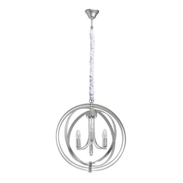 CHIARO - Lysekrone i snor JESTER 4xE14/40W/230V