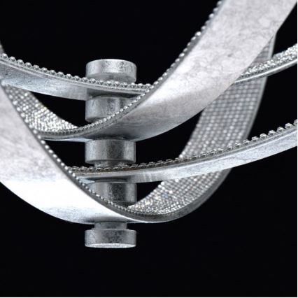 CHIARO - Lysekrone i snor JESTER 4xE14/40W/230V