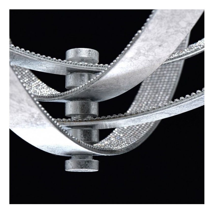 CHIARO - Lysekrone i snor JESTER 4xE14/40W/230V