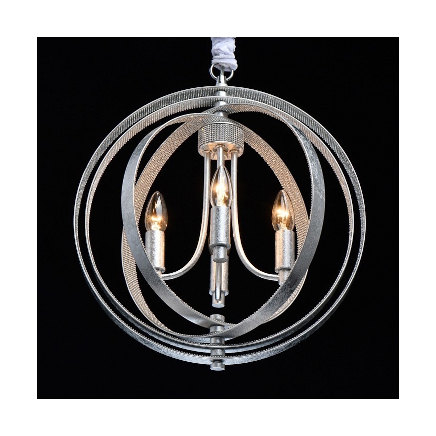 CHIARO - Lysekrone i snor JESTER 4xE14/40W/230V