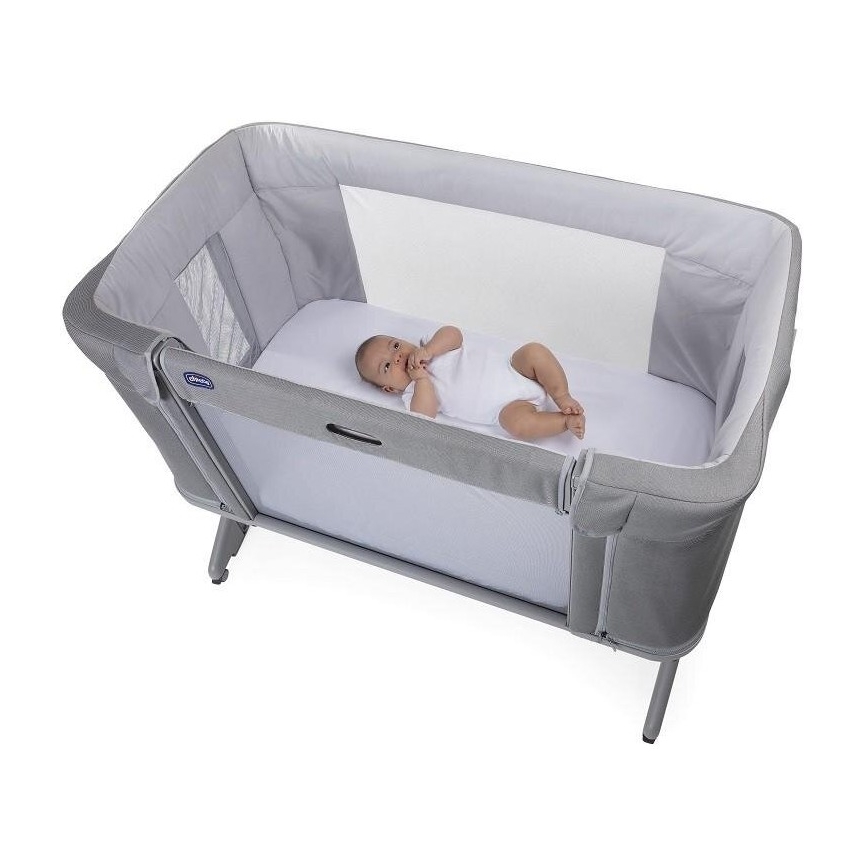 Chicco - Babyseng 3v1 NEXT2ME FOREVER lysegrå