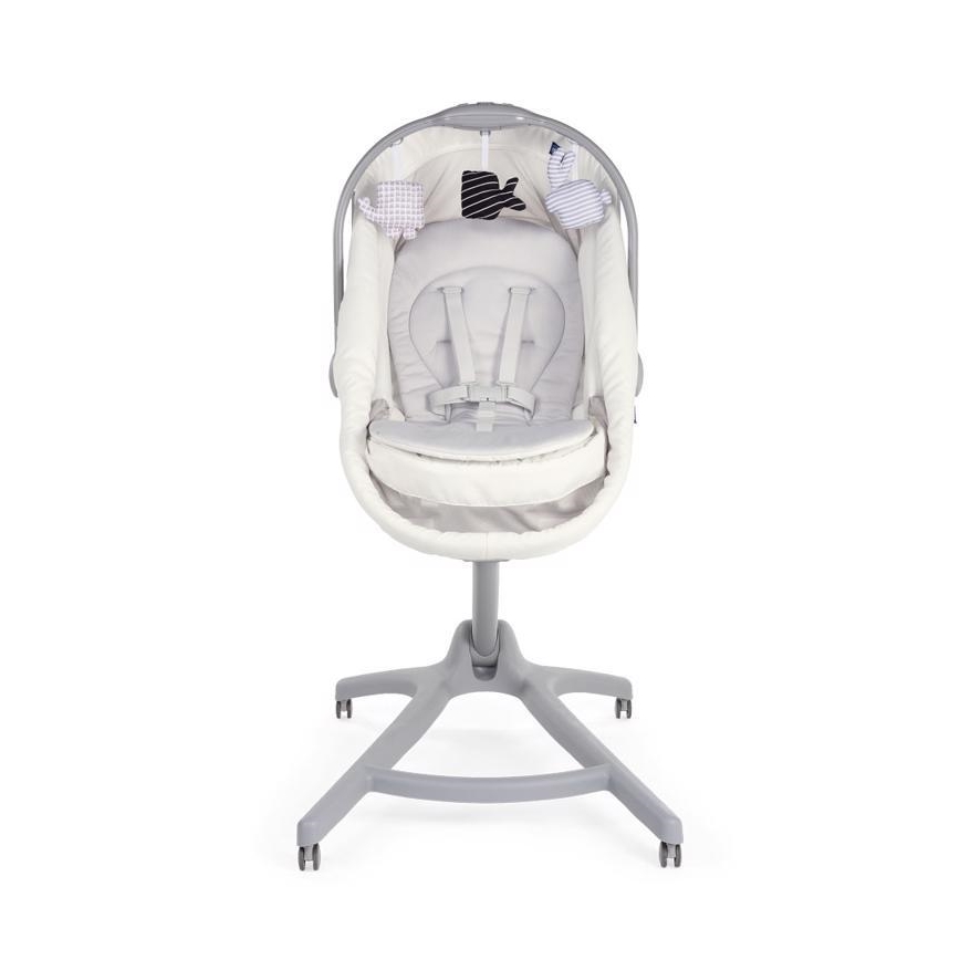 Chicco - Babyseng 4-i-1 BABY HUG grå/hvid