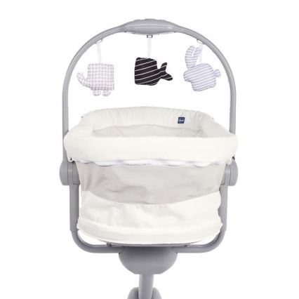 Chicco - Babyseng 4-i-1 BABY HUG grå/hvid