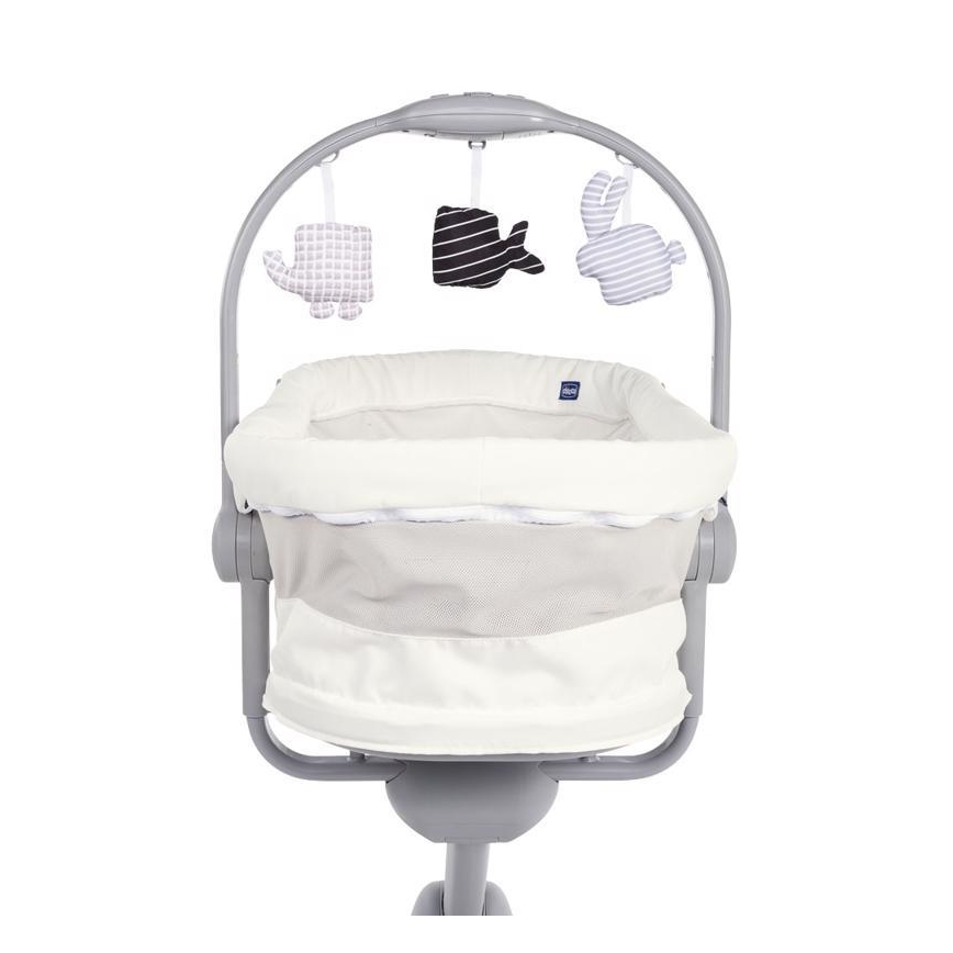 Chicco - Babyseng 4-i-1 BABY HUG grå/hvid