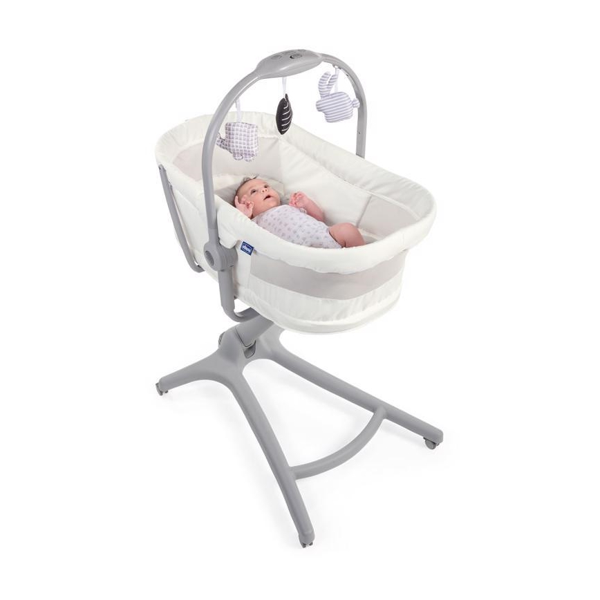 Chicco - Babyseng 4-i-1 BABY HUG grå/hvid