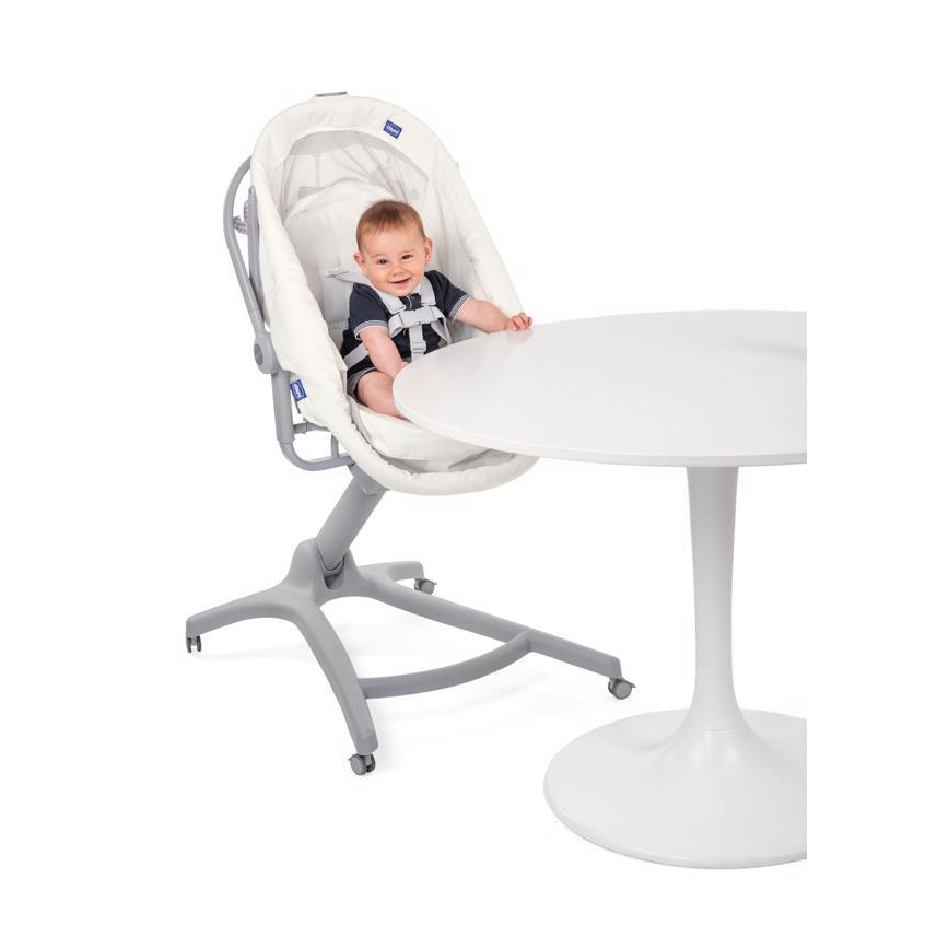 Chicco - Babyseng 4-i-1 BABY HUG grå/hvid