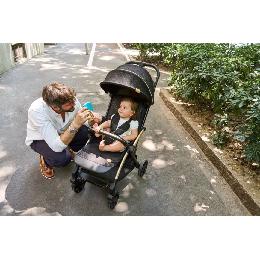 Chicco - Barnevogn GOODY XPLUS Black Re_Lux Eco+ + cykel ALL AROUND