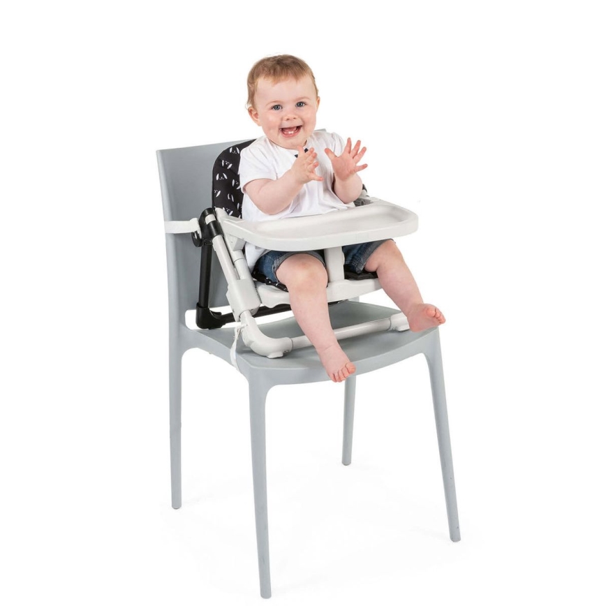 Chicco - Boostersæde til børn bærbar CHAIRY sort
