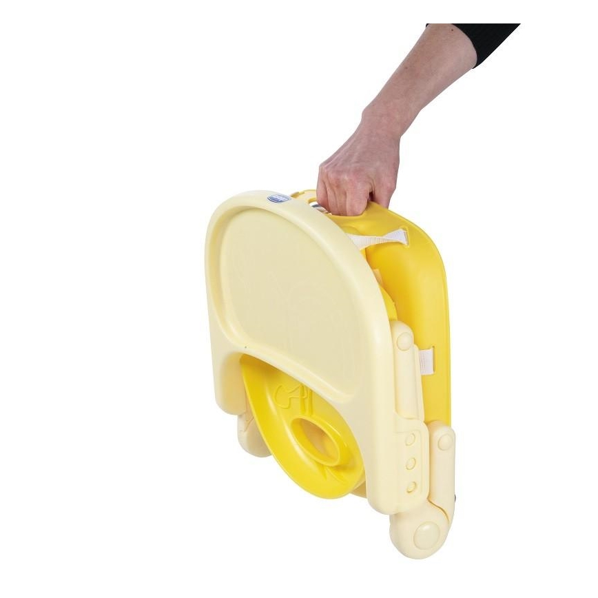 Chicco - Boostersæde til børn bærbar POCKET SNACK gul