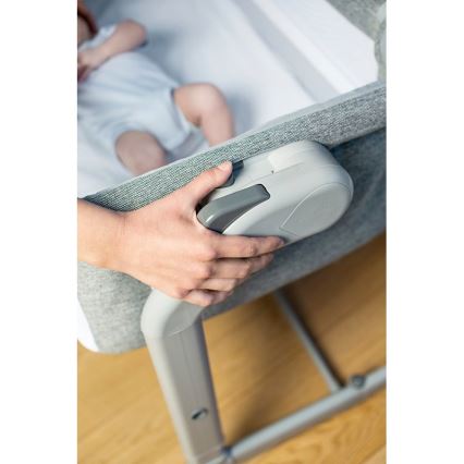 Chicco - Børneseng 2-i-1 NEXT2ME MAGIC EVO mørkegrå