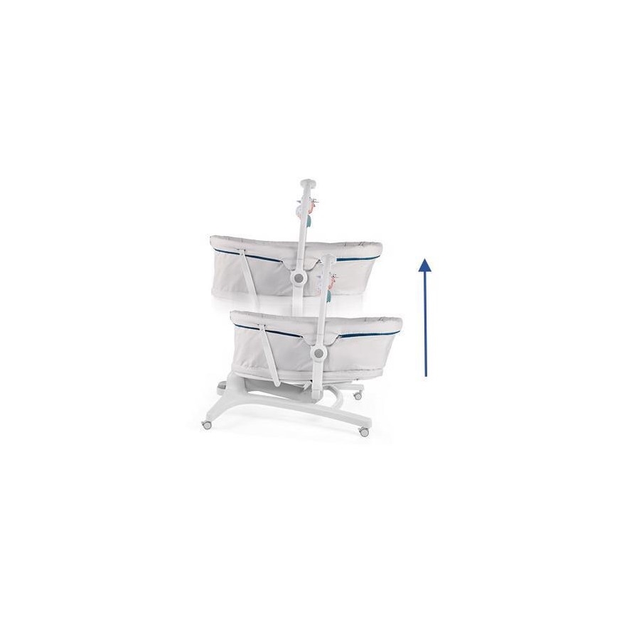 Chicco - Børneseng 4-i-1 BABY HUG hvid