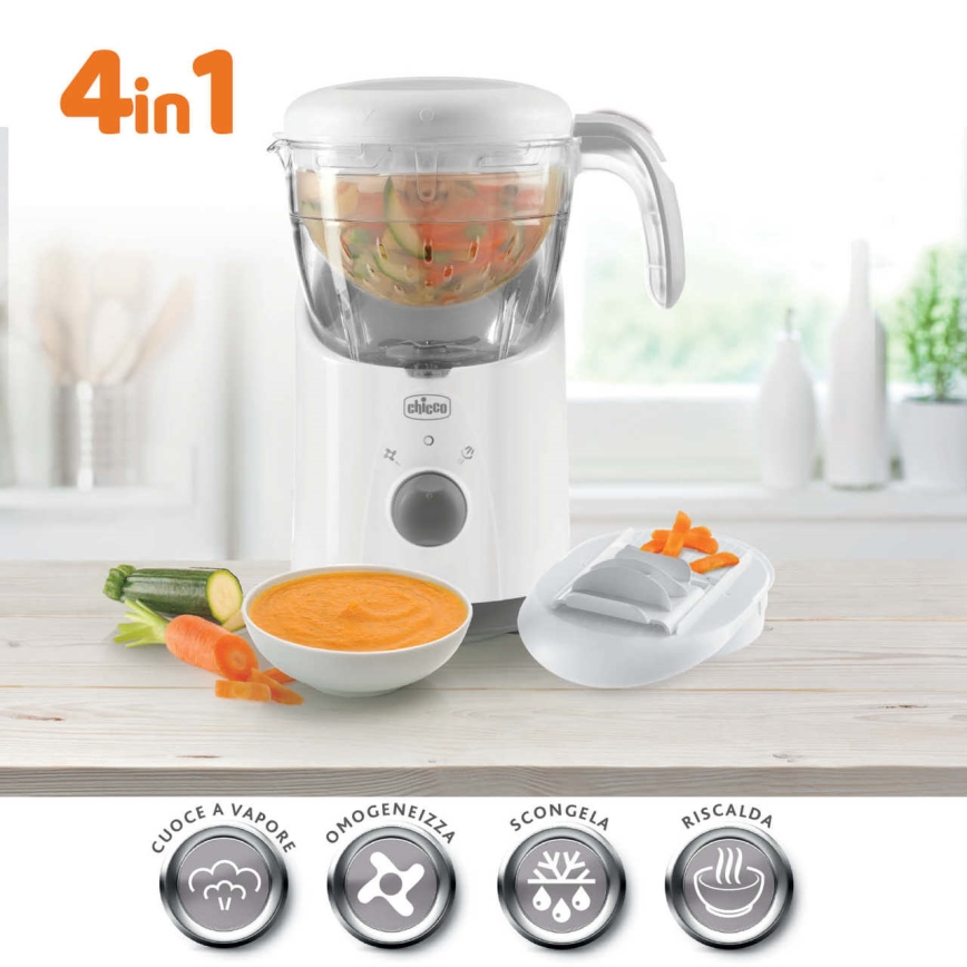 Chicco - Dampkoger og blender 04.01.2001 EASY MEAL