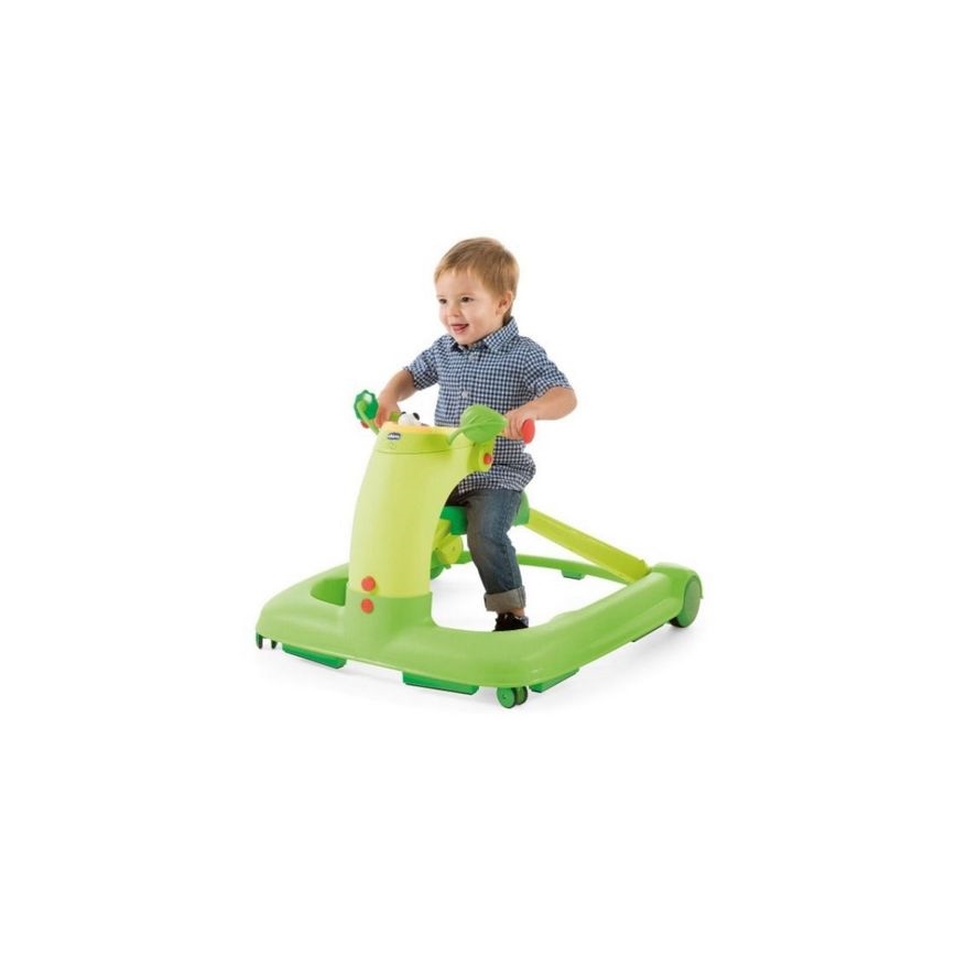 Chicco - Gåstol 1-2-3 grøn