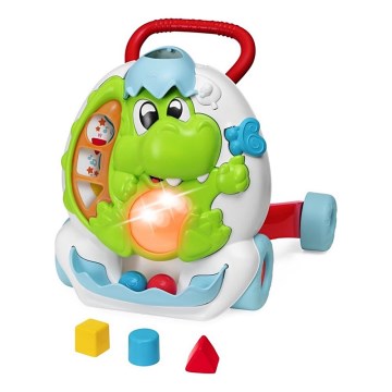 Chicco - Gåvogn med aktiviteter og sound 2-i-1 DINO