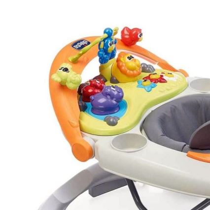 Chicco - Gåvogn WALKY TALKY 2xAA grå
