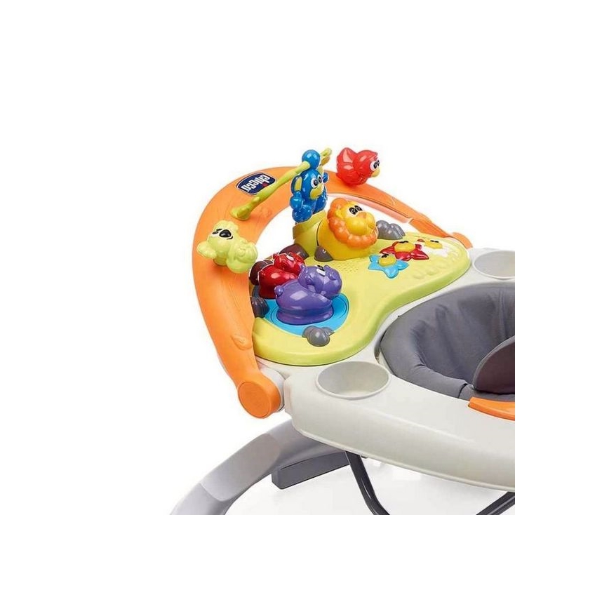 Chicco - Gåvogn WALKY TALKY 2xAA grå