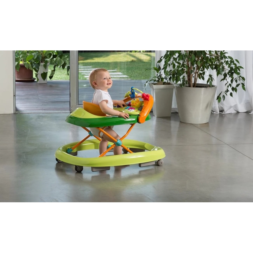 Chicco - Gåvogn WALKY TALKY 2xAA grøn
