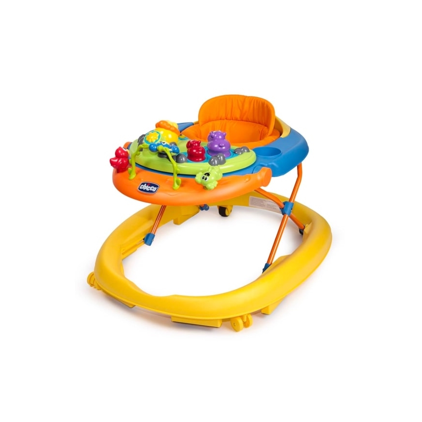 Chicco - Gåvogn WALKY TALKY 2xAA gul/blå