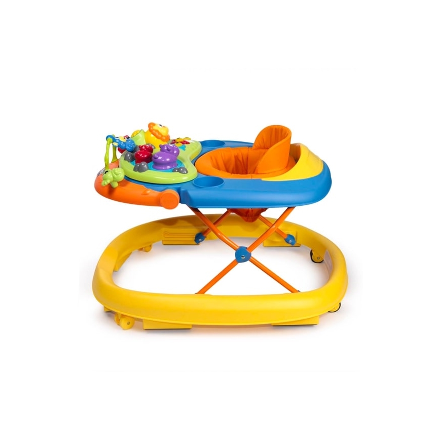 Chicco - Gåvogn WALKY TALKY 2xAA gul/blå