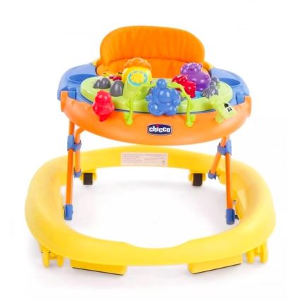 Chicco - Gåvogn WALKY TALKY 2xAA gul/blå