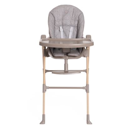Chicco - Højstol Polly Essential - grå/brun