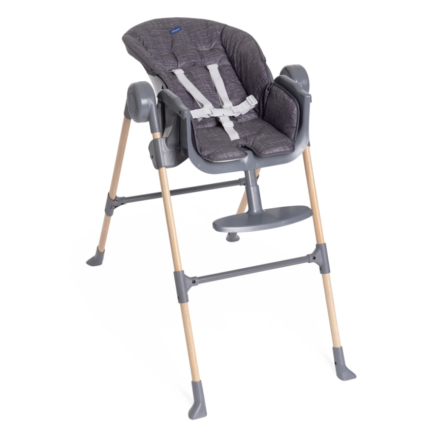 Chicco - Højstol Polly Essential - grå