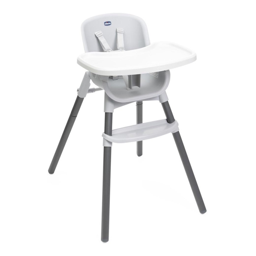 Chicco - Højstol ZEST 3-i-1 hvid/grå