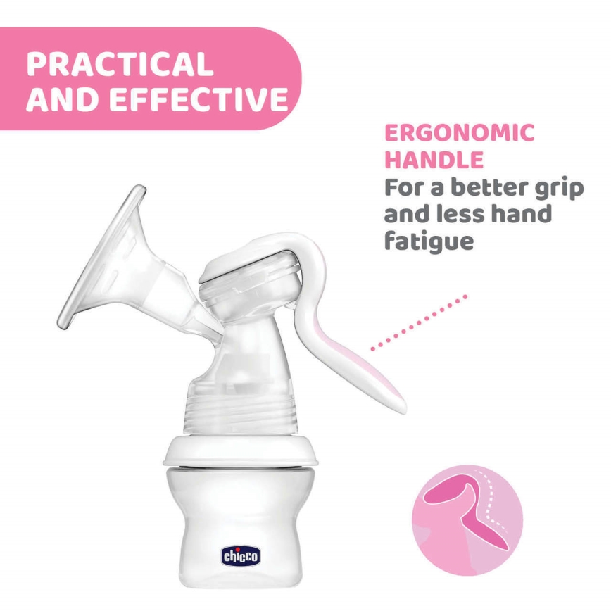 Chicco - Manuel brystpumpe Natural Feeling