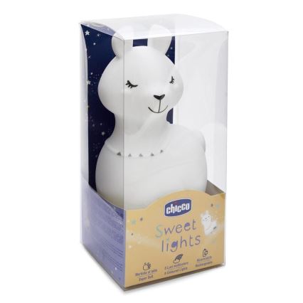 Chicco - Natlampe til børn SWEET LIGHTS llama