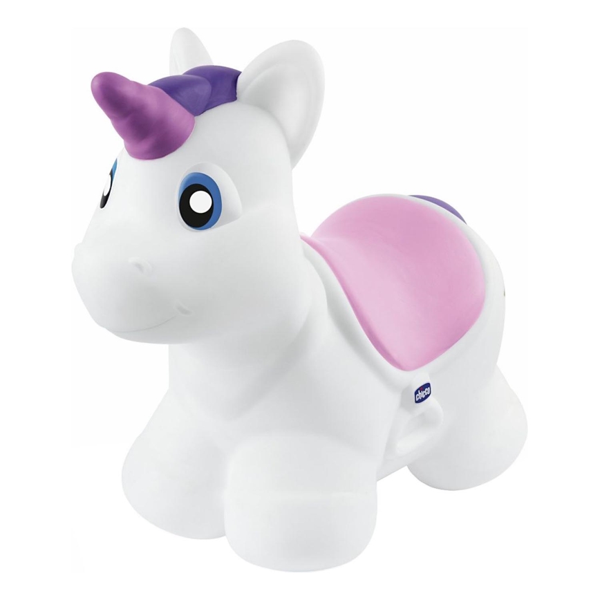 Chicco - Oppustelig hoppeborg UNICORN