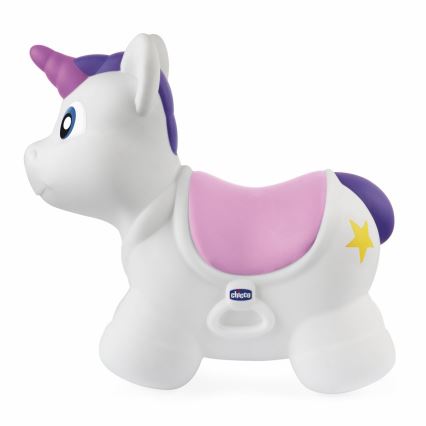 Chicco - Oppustelig hoppeborg UNICORN
