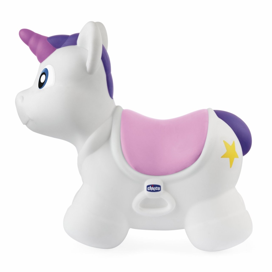 Chicco - Oppustelig hoppeborg UNICORN