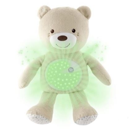 Chicco - Projektor med melodi BABY BEAR 3xAAA beige