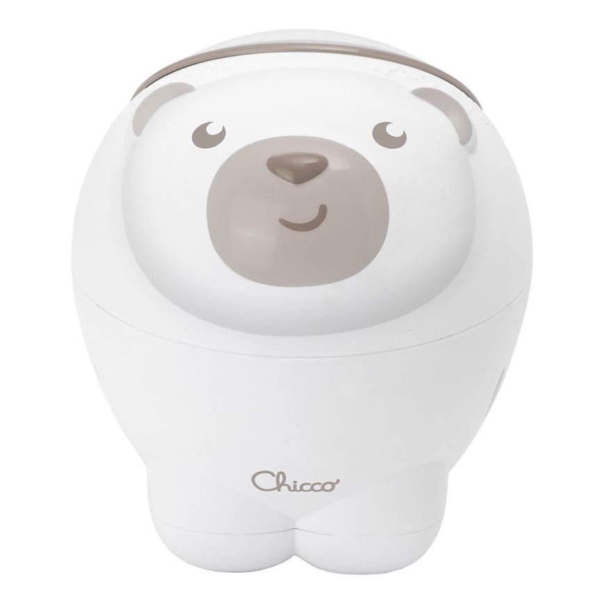Chicco - Projektor til børn 2-i-1 POLAR BEAR 3xAA beige