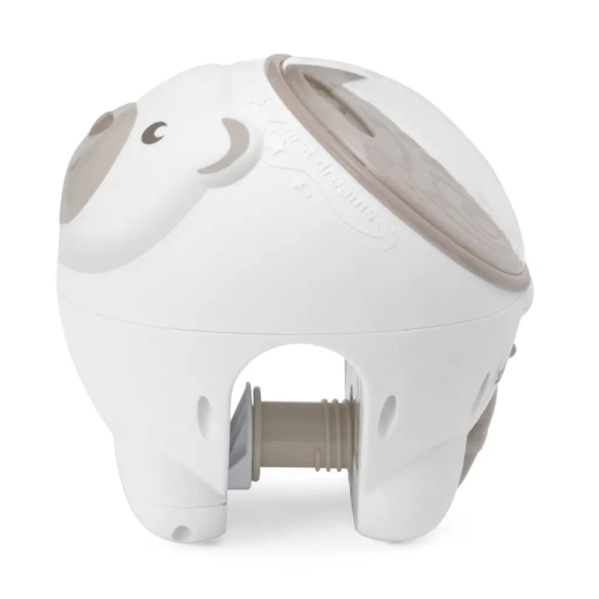 Chicco - Projektor til børn 2-i-1 POLAR BEAR 3xAA beige