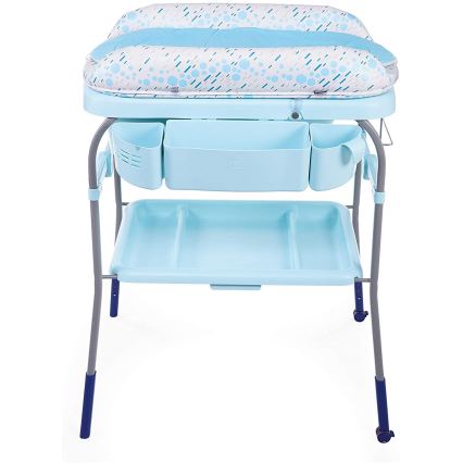 Chicco - Puslebord med badekar CUDDLE&BUBBLE blå