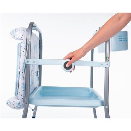 Chicco - Puslebord med badekar CUDDLE&BUBBLE blå
