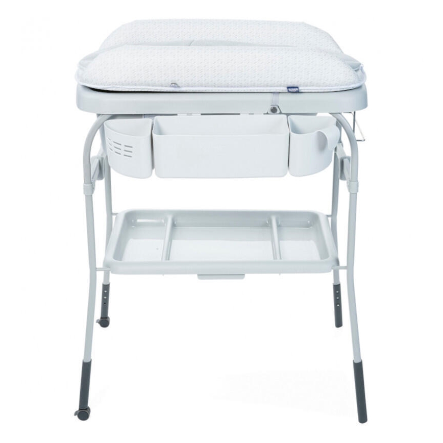 Chicco - Puslebord med badekar CUDDLE&BUBBLE grå